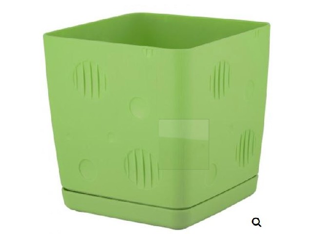 Горшок для цветов InGreen MICROCOSM 0,8л Зеленая фисташка